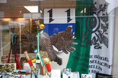 Schützenfest  Kirchhellen / Der Vogel ist ausgestellt