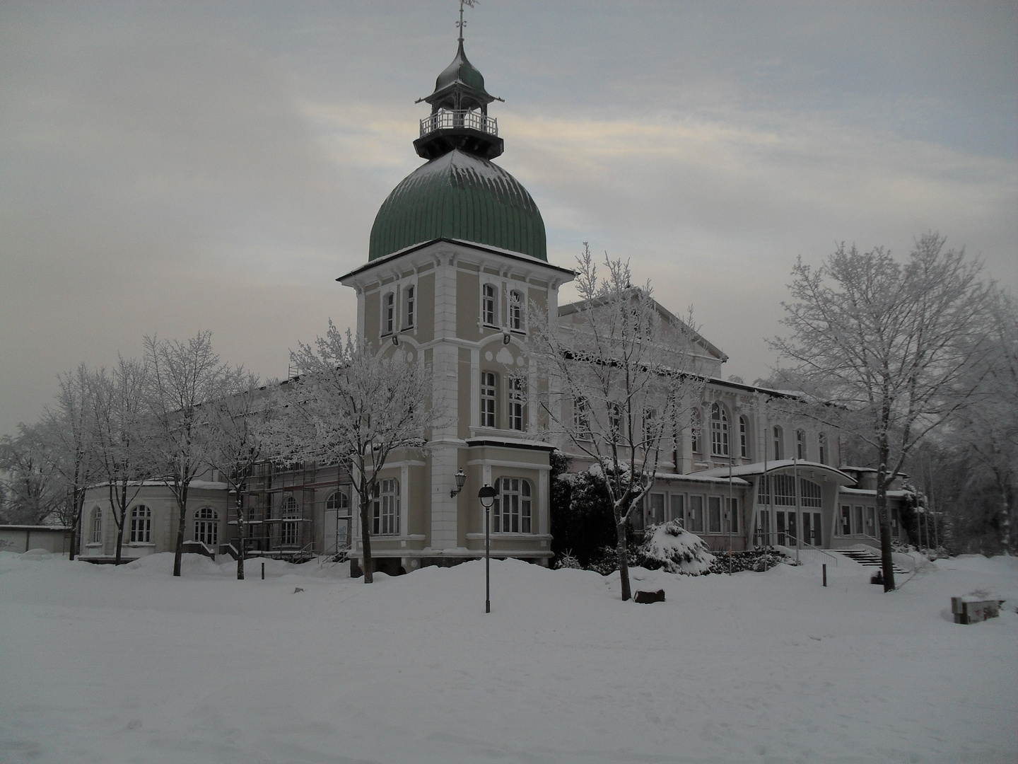 Schützenhalle Lüdenscheid im Schnee