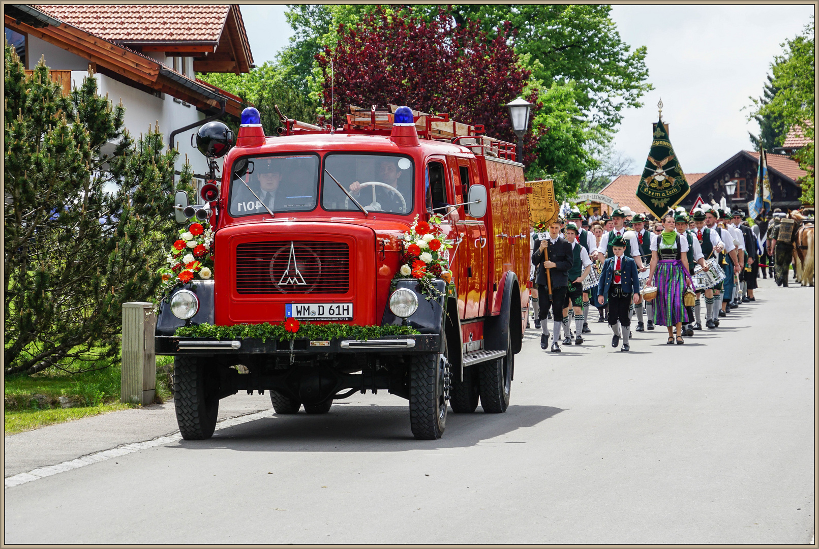 Schützenumzug Wildsteig / Oberbayern 29.05.2016 (4)