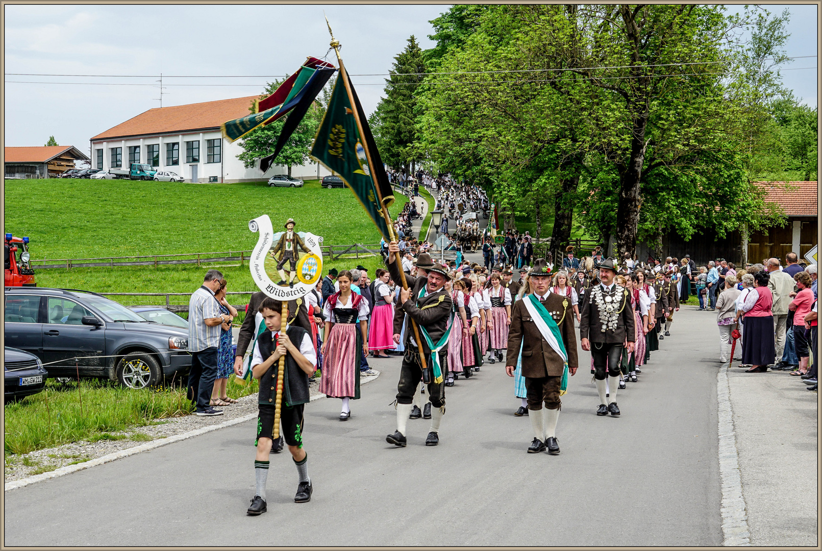 Schützenumzug Wildsteig / Oberbayern am 29.05.2016 (2)