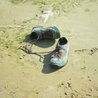 Schuhe am Strand