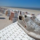 Schuhe am Strand