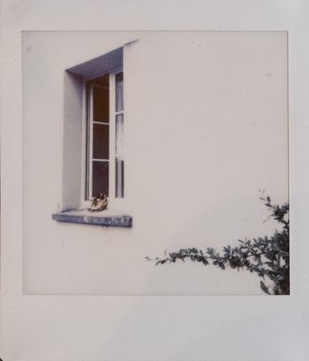 Schuhe auf der Fensterbank