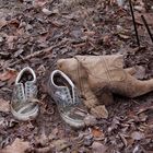 Schuhe in freier Wildbahn