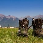 Schuhe trocknen mit Unterstützung