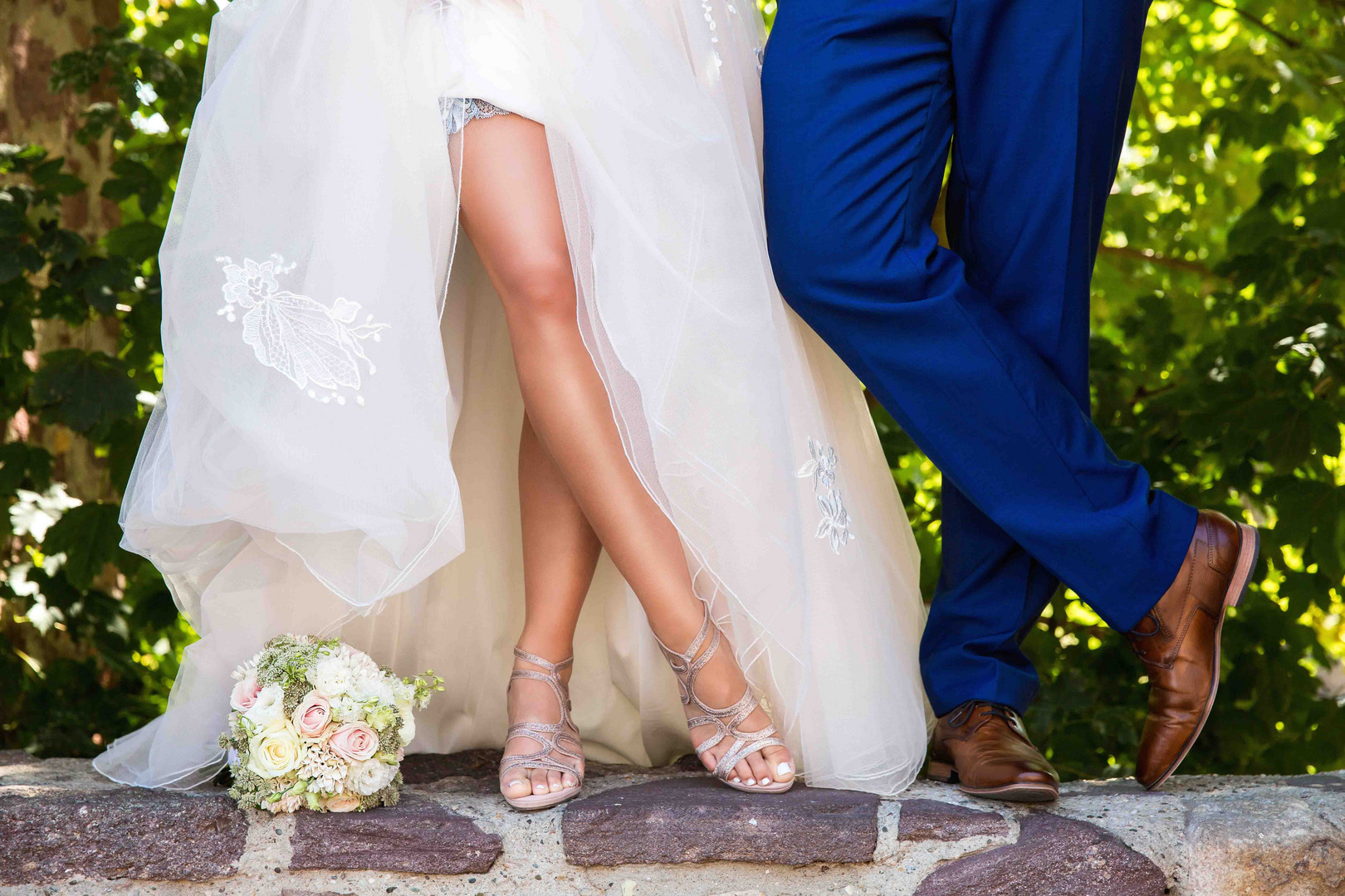 Schuhe von Braut und Bräutigam Foto & Bild hochzeit, wedding