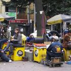 Schuhputzer in Bogota