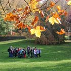 Schulausflug im Herbst