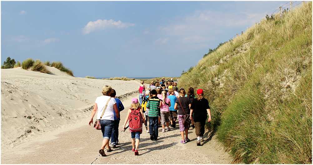 Schulausflug nach Borkum