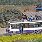 Schulbus in Indien