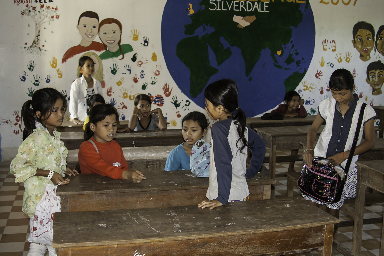 Schule des Ptea Teuk Dong Street Families Center