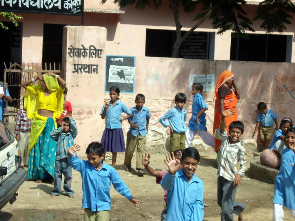 Schule in Pushkar - Nordindien