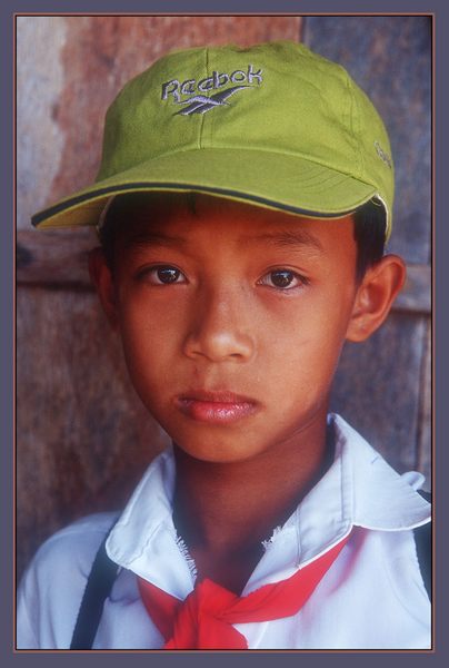 Schuljunge-Vietnam