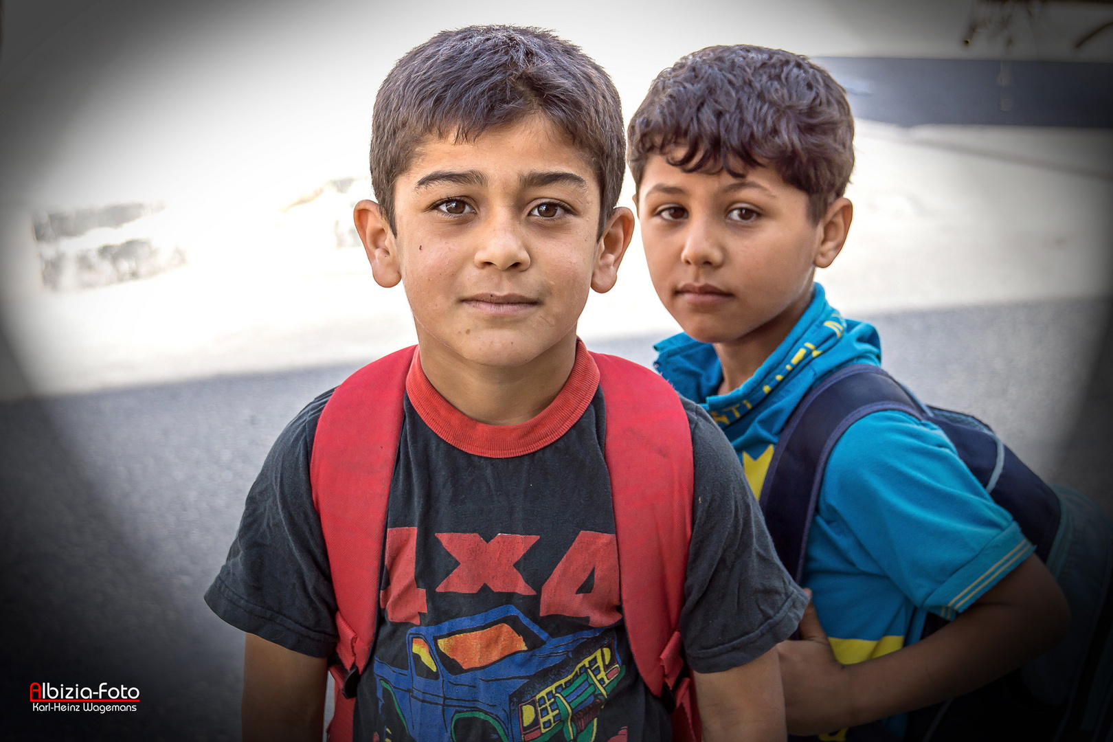 Schuljungen aus Madaba (Jordanien)