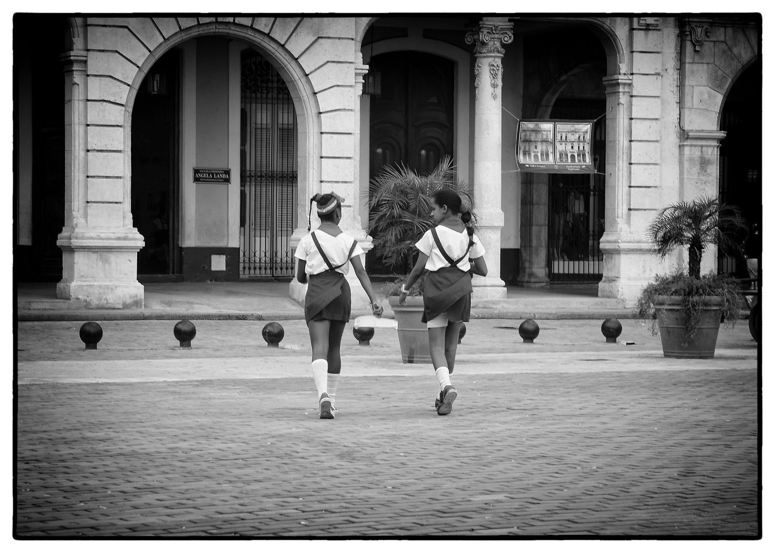 Schulkinder in Havanna