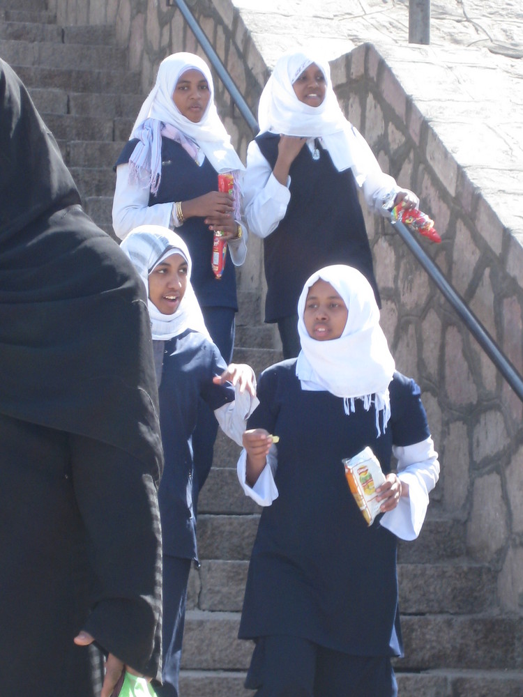 Schulkinder in Luxor, 8.-15.1.09