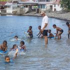 Schulklasse in Guadeloupe