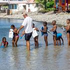 Schulklasse in Guadeloupe