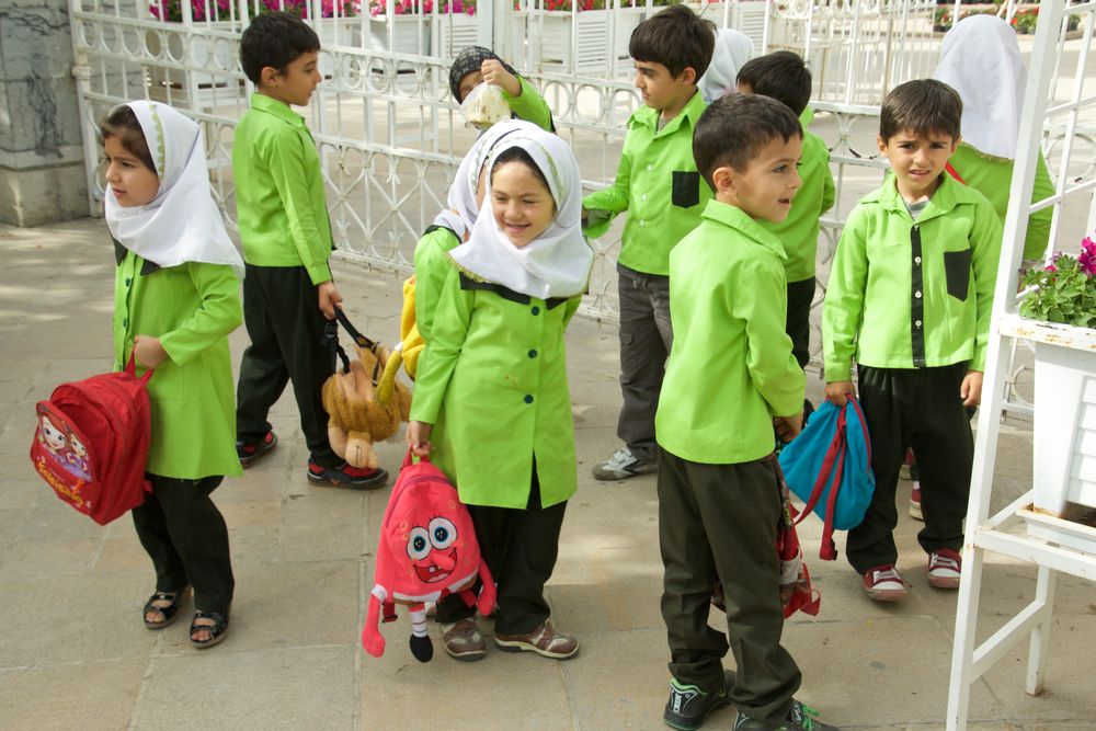 Schulklassenausflug ins Nationalmuseum Teheran