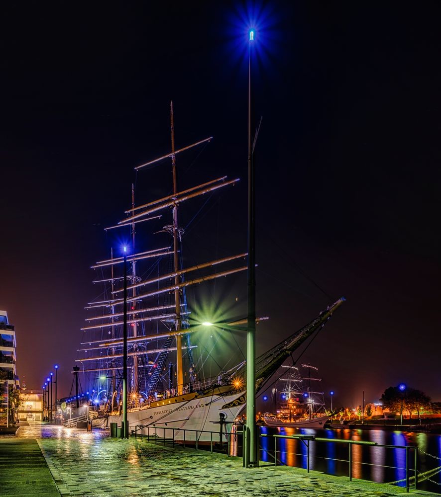 **Schulschiff Deutschland** Foto & Bild bremerhaven, neuer hafen