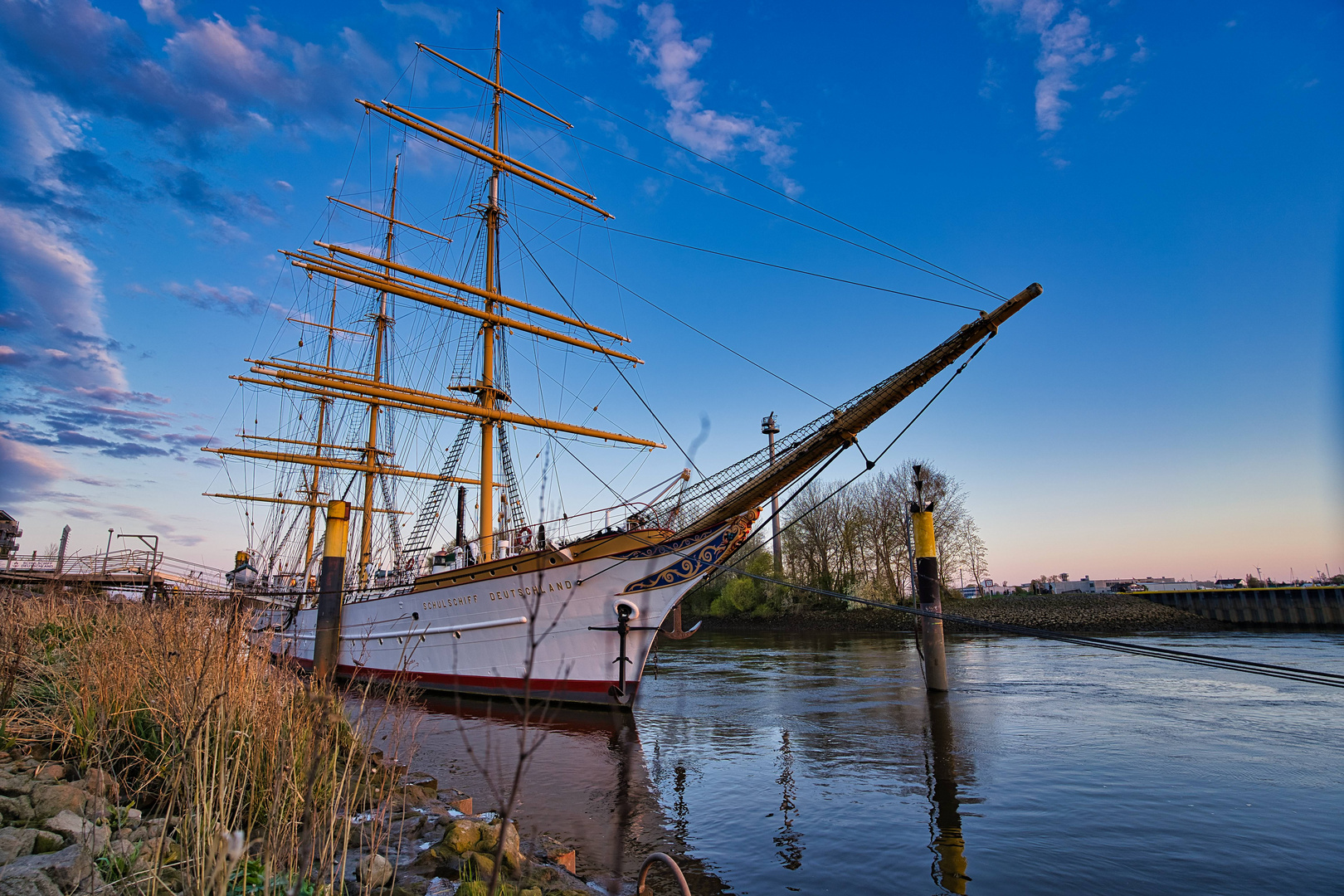 Schulschiff Deutschland in Vegesack (Bremen-Nord)