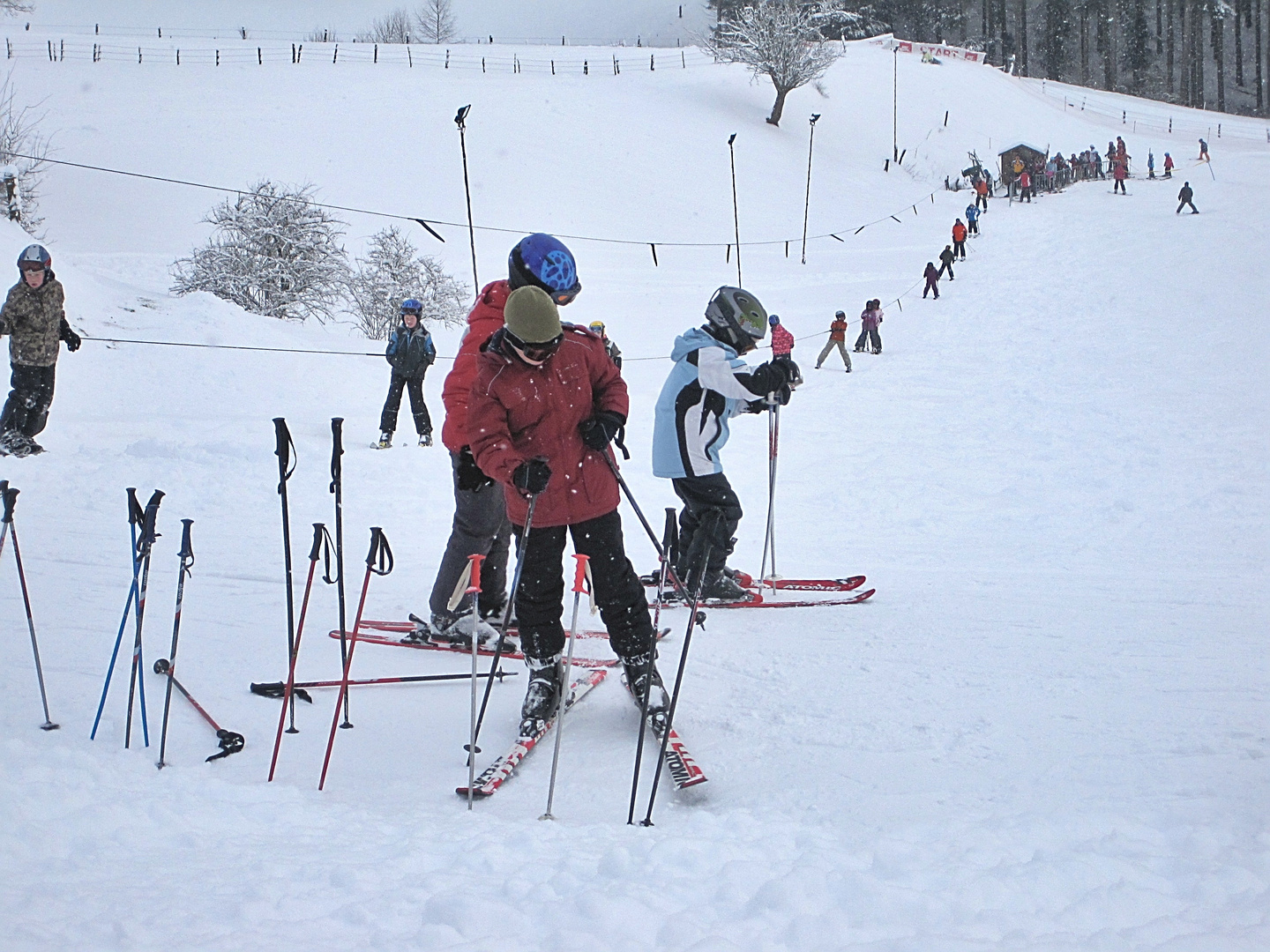 Schulsport im winterlichen Hochsauerland