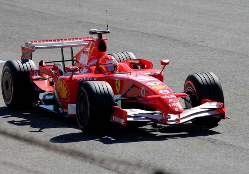 Schumacher in Monza 2006