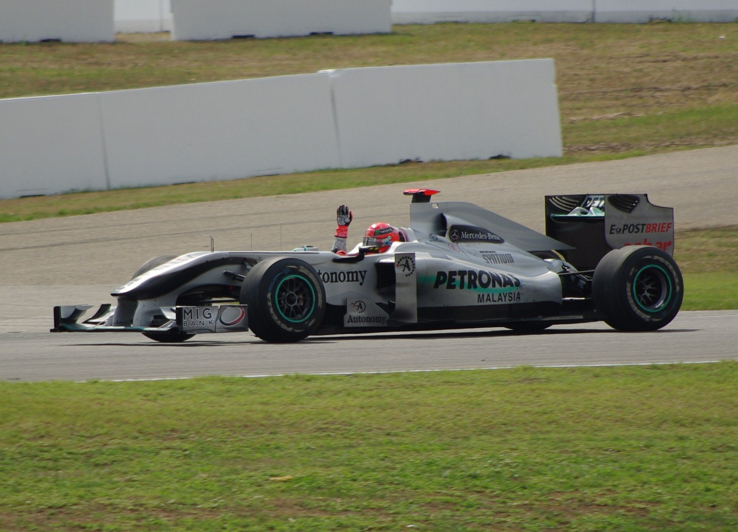 Schumi Hockenheim 2010