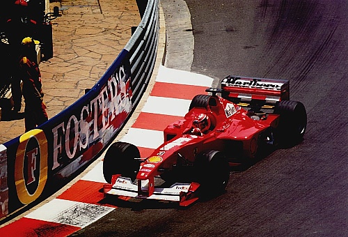 Schumi in Monaco