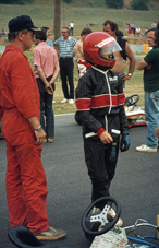 Schumi vor so 30 Jahren in Kerpen-Manheim, Kartbahn