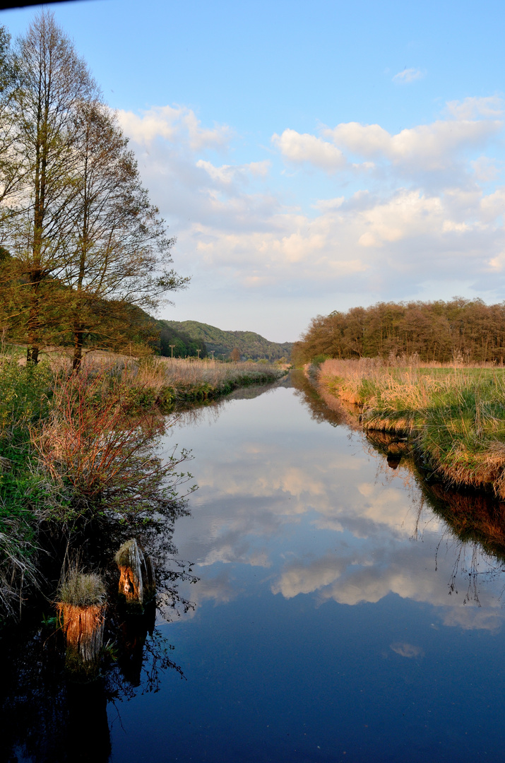 Schutter Fluss Altmühltal