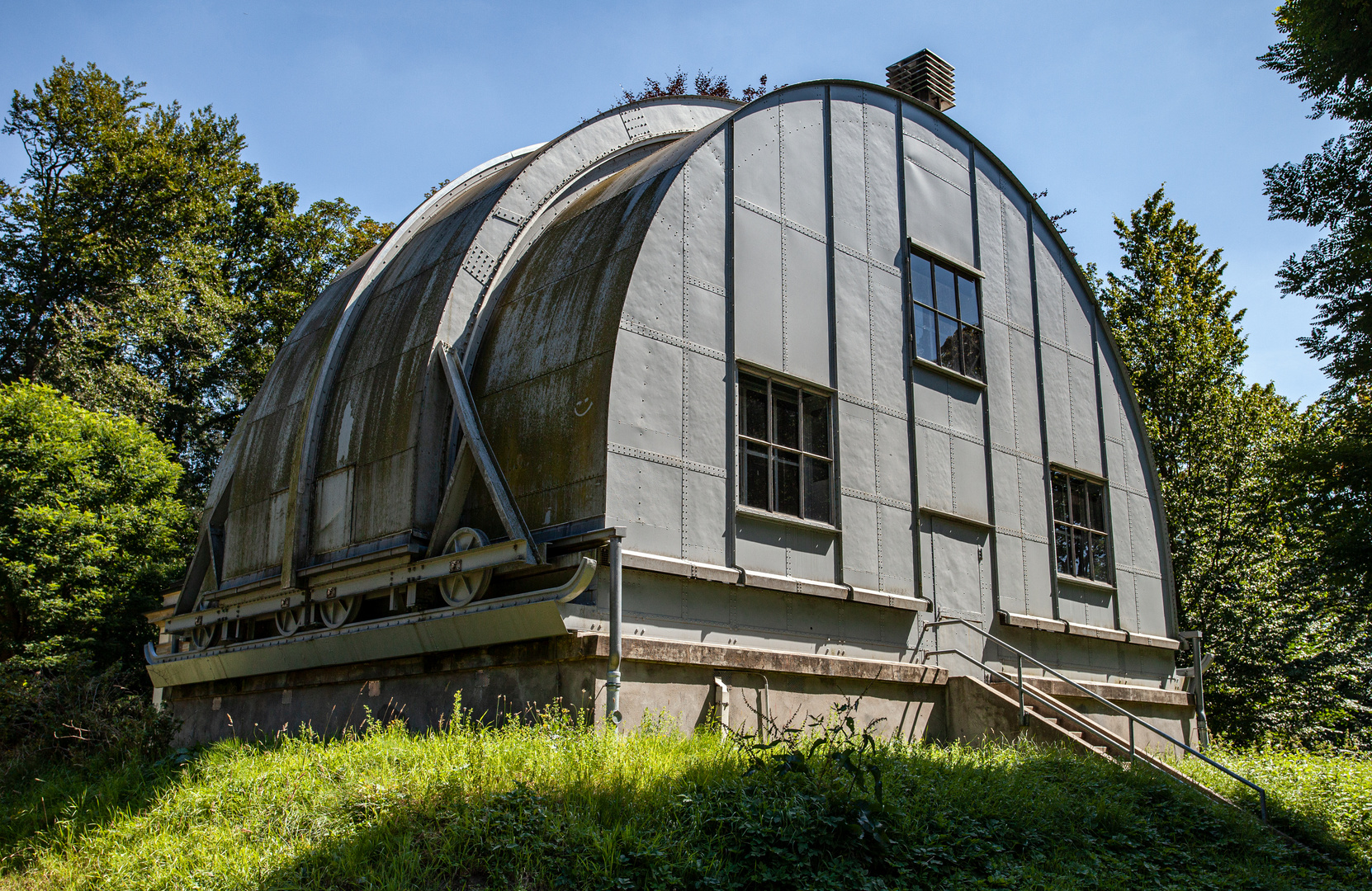 Schutzbau des Meridiankreises in Bergedorf