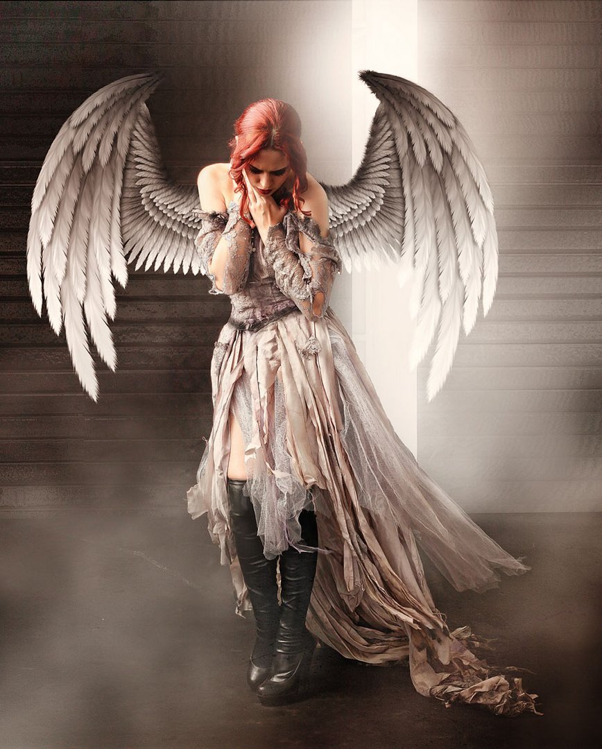 Schutzengel Foto & Bild | fotomontage, fantasy mystery, digiart Bilder