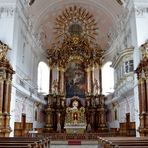 Schutzengelkirche Eichstätt Blick in den Chor