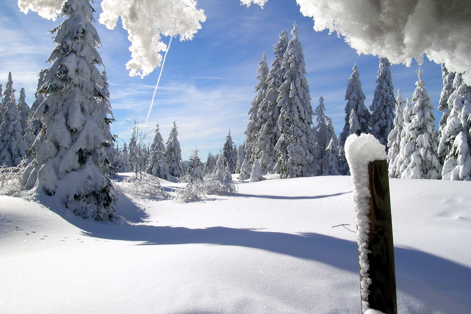 Schutzhütte am Brocken