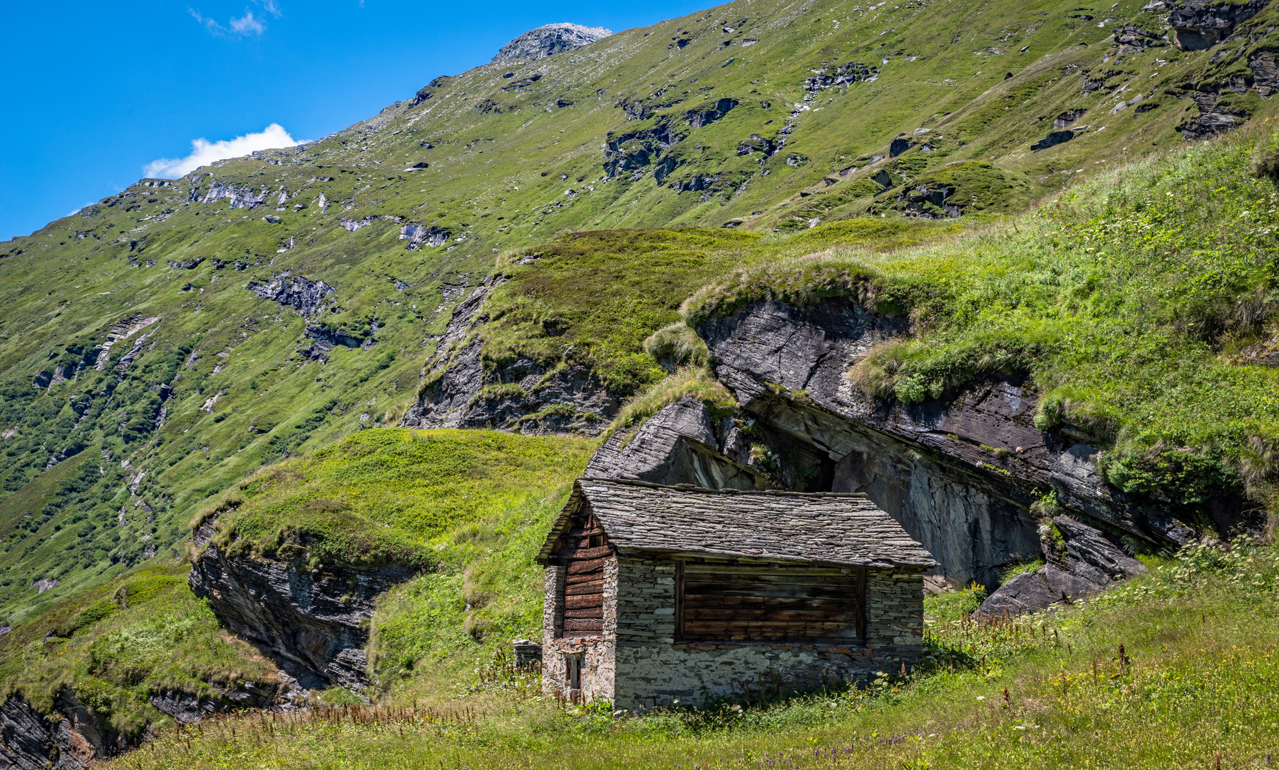 Schutzhütte sucht Schutz