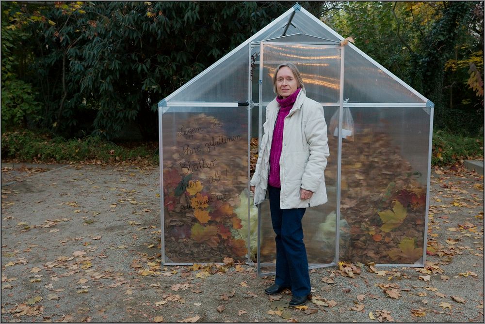 "Schutzraum für gefallene Blätter" von Ruth Knecht (2)