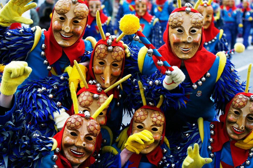 Schwäbisch Alemannische Fastnacht In Freiburg 4 Foto Bild - 