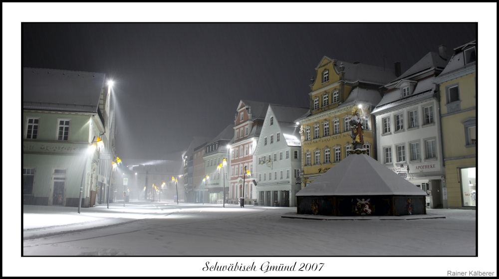 Schwäbisch Gmünd ( Marktplatz )