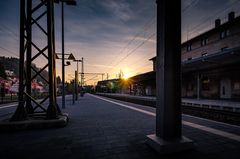 Schwäbisch Gmünd Sonnenaufgang 1 April 2017