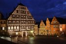 Schwäbisch Hall #3 (Marktplatz bei Nacht) von Sören Spieckermann