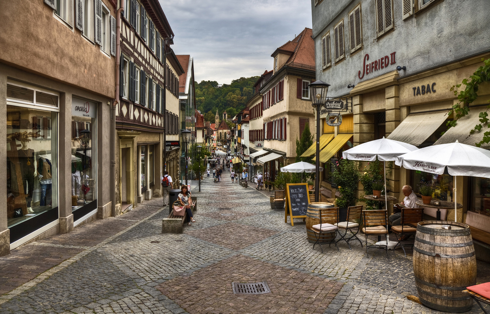 Schwäbisch Hall Foto & Bild | architektur, fotos, straße Bilder auf ...