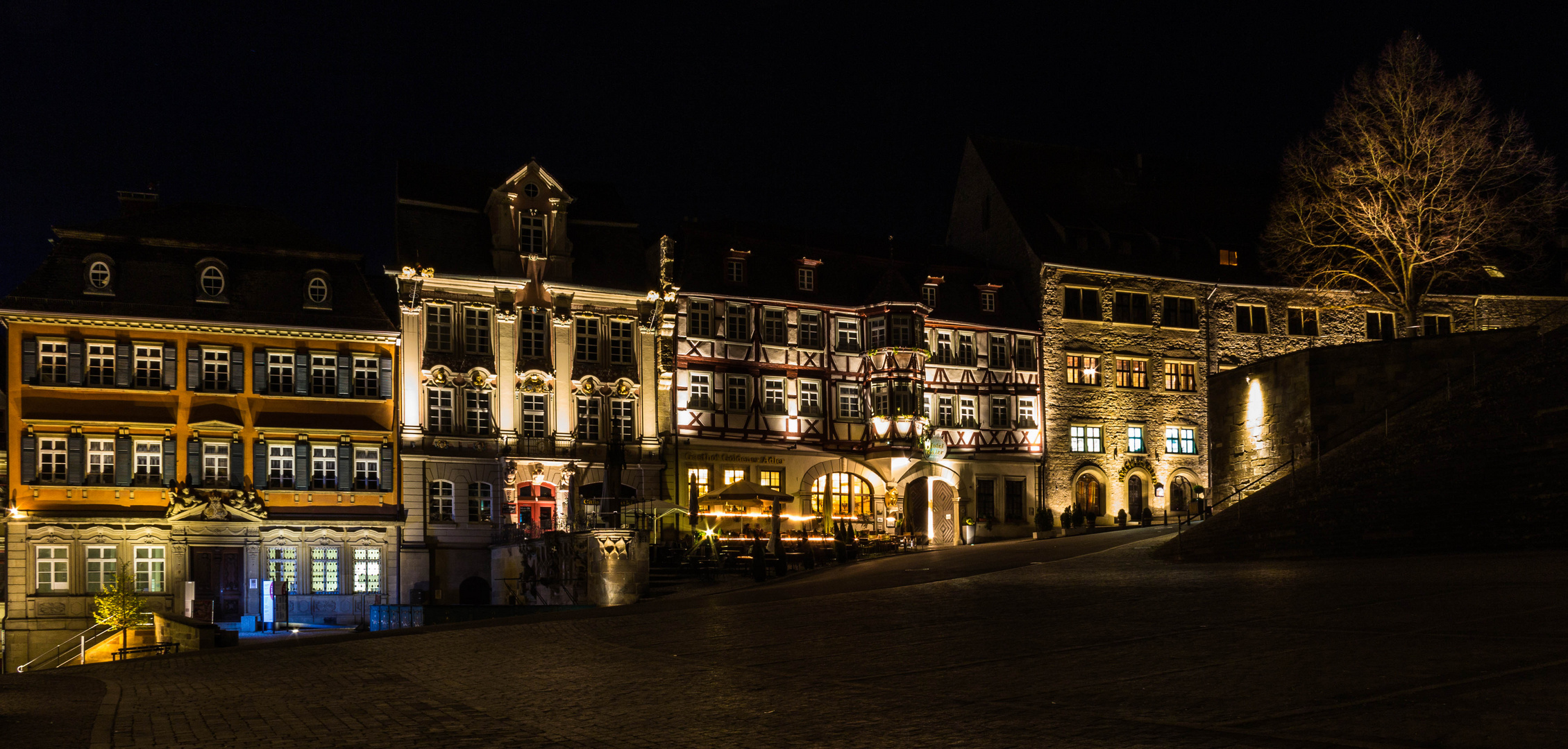 Schwäbisch Hall bei Nacht 3