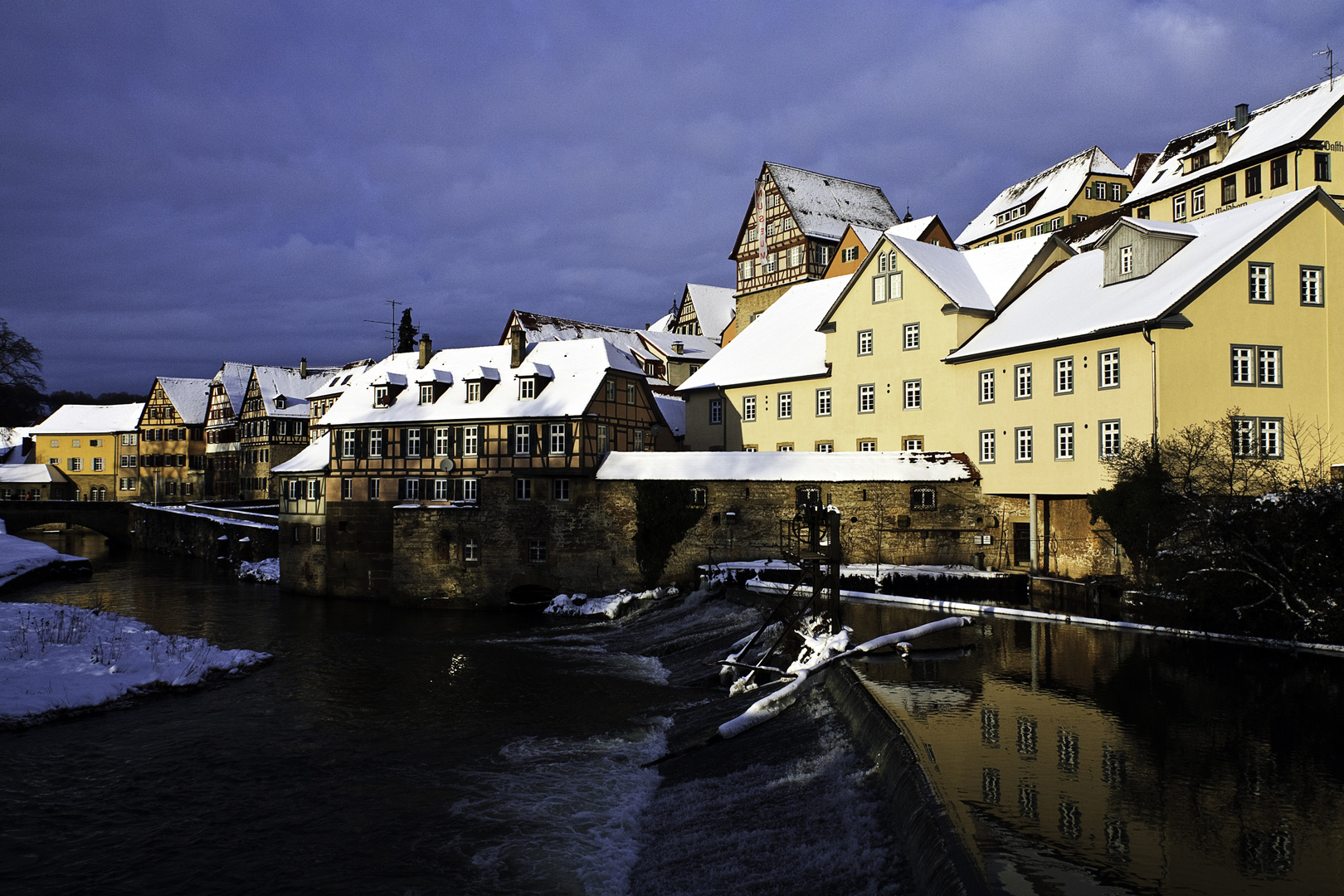 Schwäbisch Hall im Winter