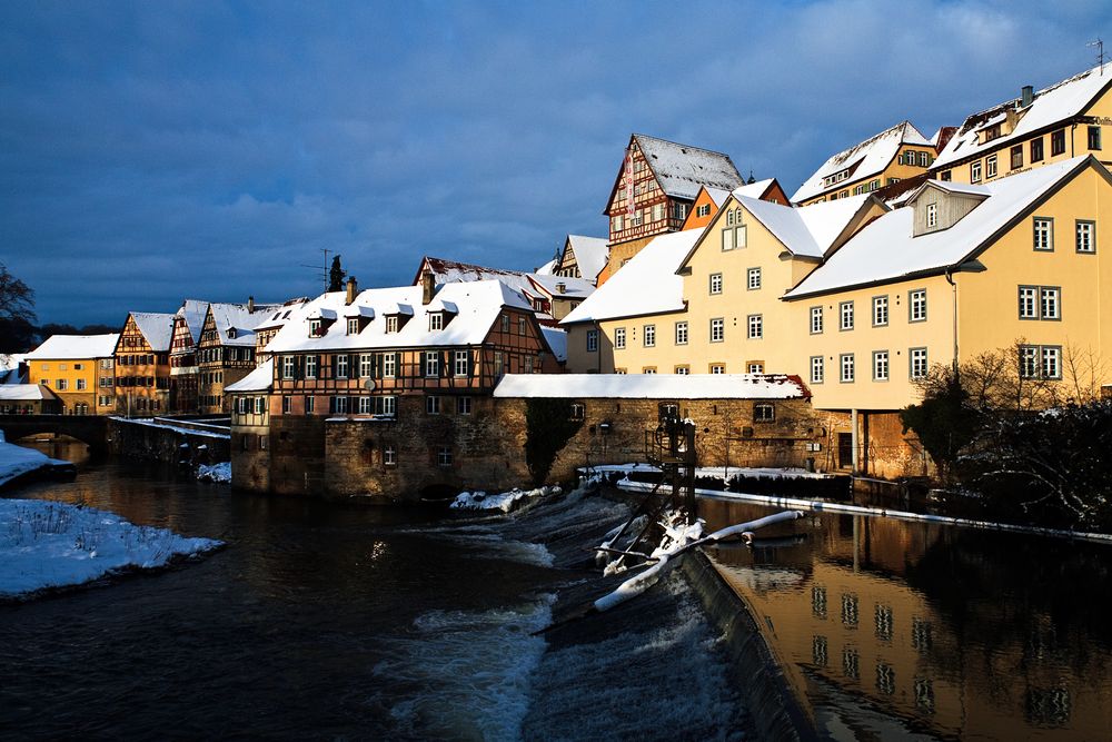 Schwäbisch Hall im Winter