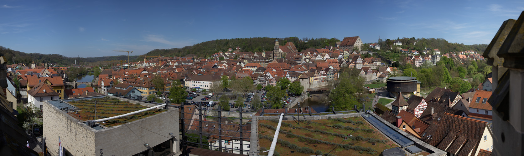 Schwäbisch Hall Panorama 180