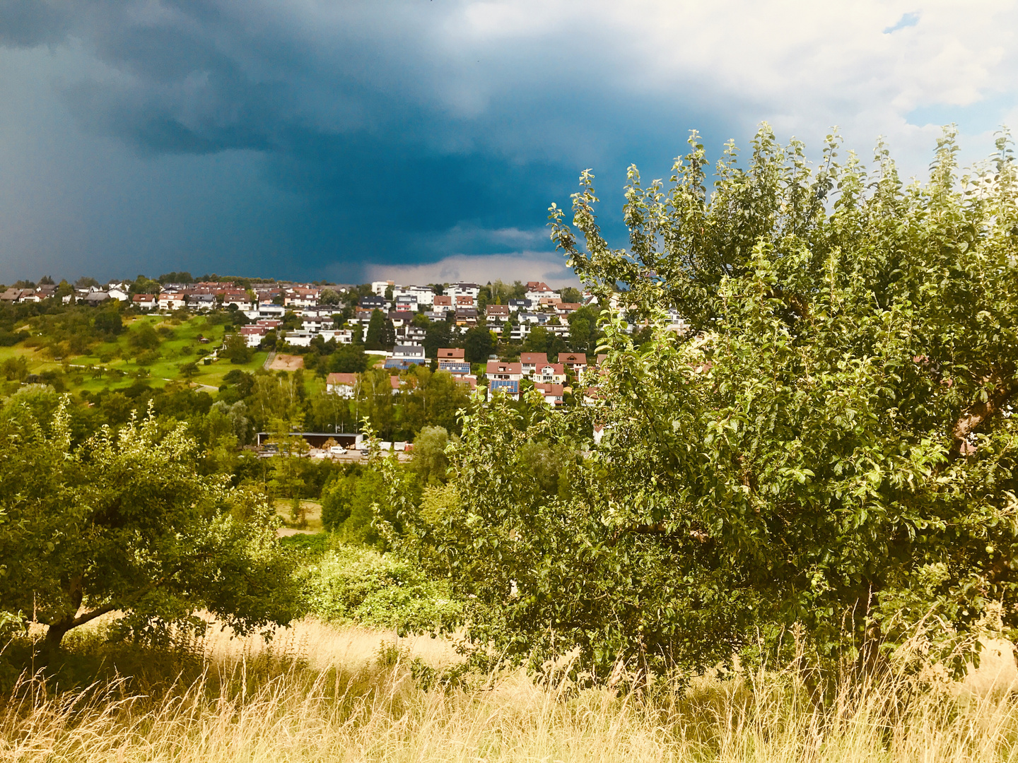 Schwäbisch südländisch anmutende Landschaften 