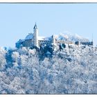 Schwäbische Alb - Blick von Westen auf die Burg Teck