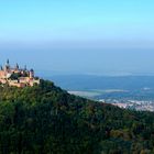 Schwäbische Alb, Burg Hohenzollern in der Herbstsonne