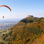 Schwäbische Alb. Gestern Nachmittag am Hohenneuffen.